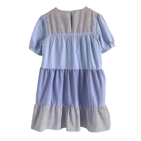 Tuckernuck Pomander Place Striped Tiered Babydoll Dress - Picture 4 of 6